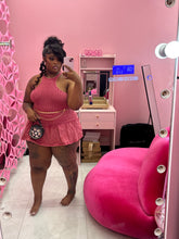 Very Girlly 2 Piece Stone wash Skirt Set